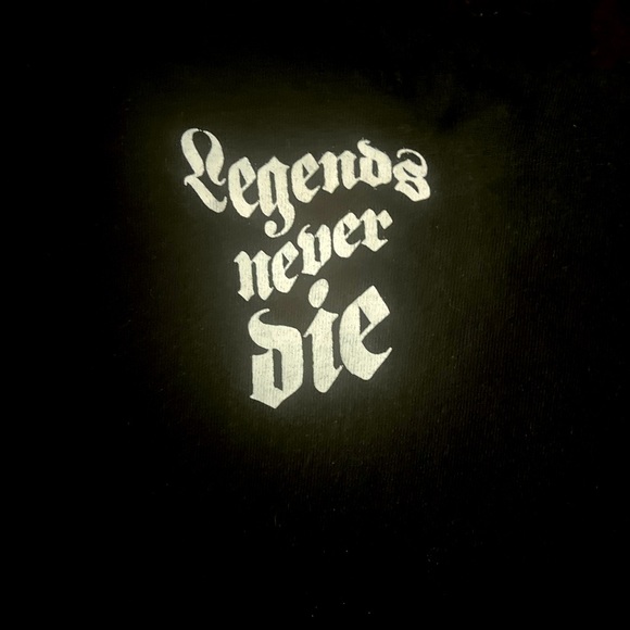 Juice World Legends Never Die Large Black T-shirt - Picture 3 of 4